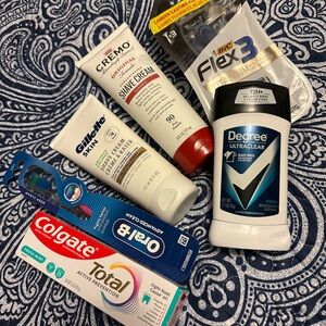 Men’s self care Bundle.  Degree. Bic.  Cremo. & More. Self Care Bundle. ***14***